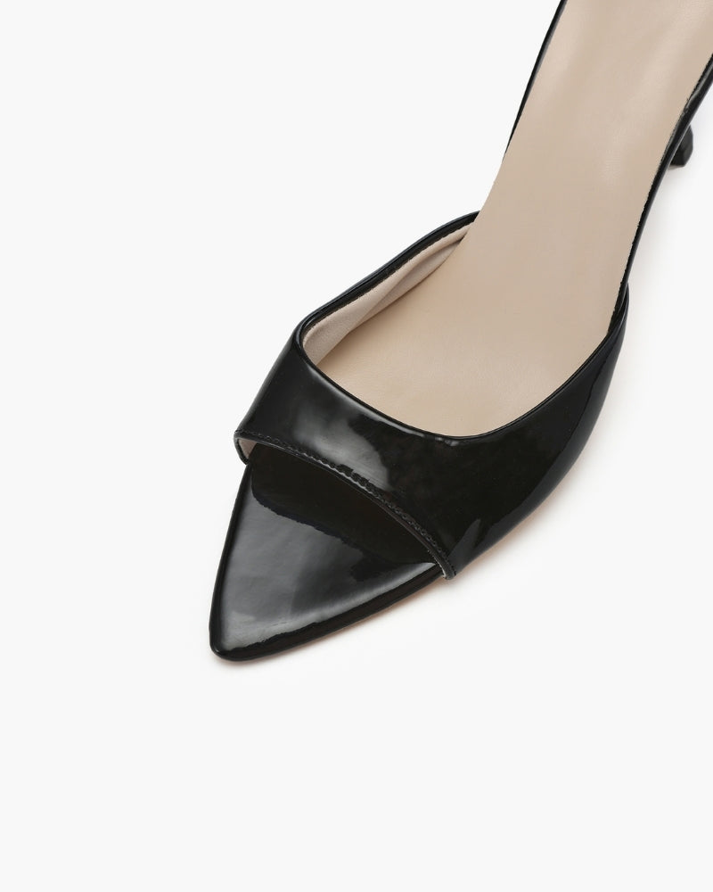 Francesca | Scarpe Donna con Tacco, Decolte Eleganti in Pelle Old Money