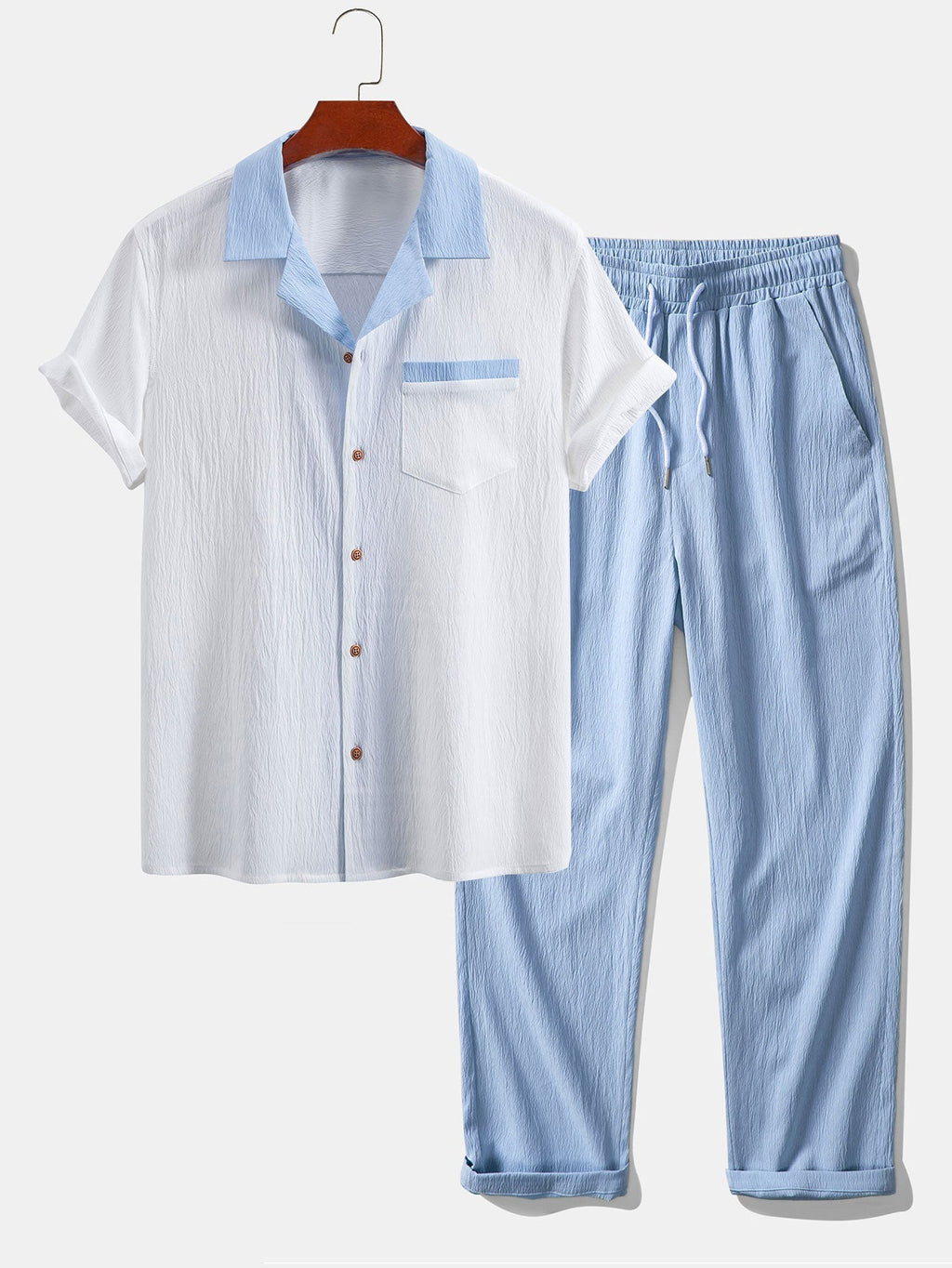 Set in Lino Camicia Sartoriale e Pantalone Old Money