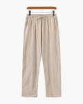 Davide | Pantaloni Uomo in Lino, Pantaloni Estivi Leggeri Old Money