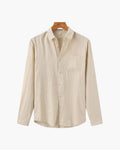 Lorenzo | Camicia Uomo in 100% Lino, Camicia Estiva Traspirante Old Money