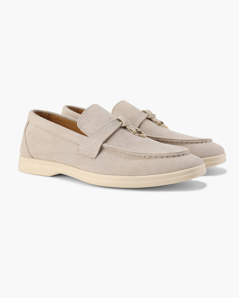 Sofia | Mocassini Donna in Camoscio, Scarpe Slip-On Eleganti Old Money
