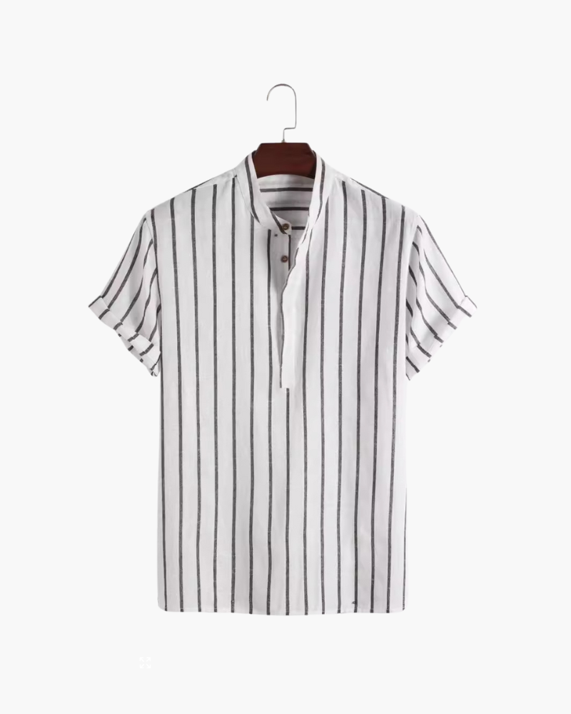 Riccardo | Polo Uomo a Righe, Maglia Polo in Cotone Stile Marinaro Old Money