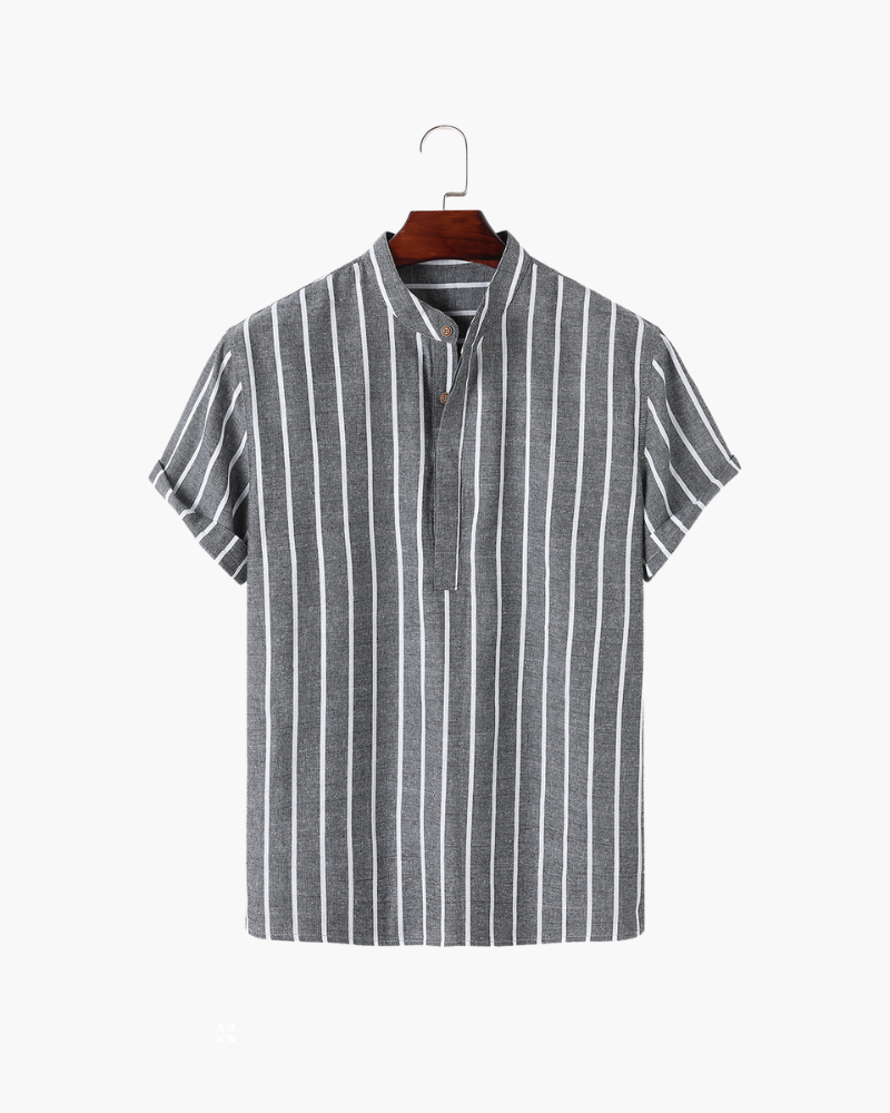 Riccardo | Polo Uomo a Righe, Maglia Polo in Cotone Stile Marinaro Old Money