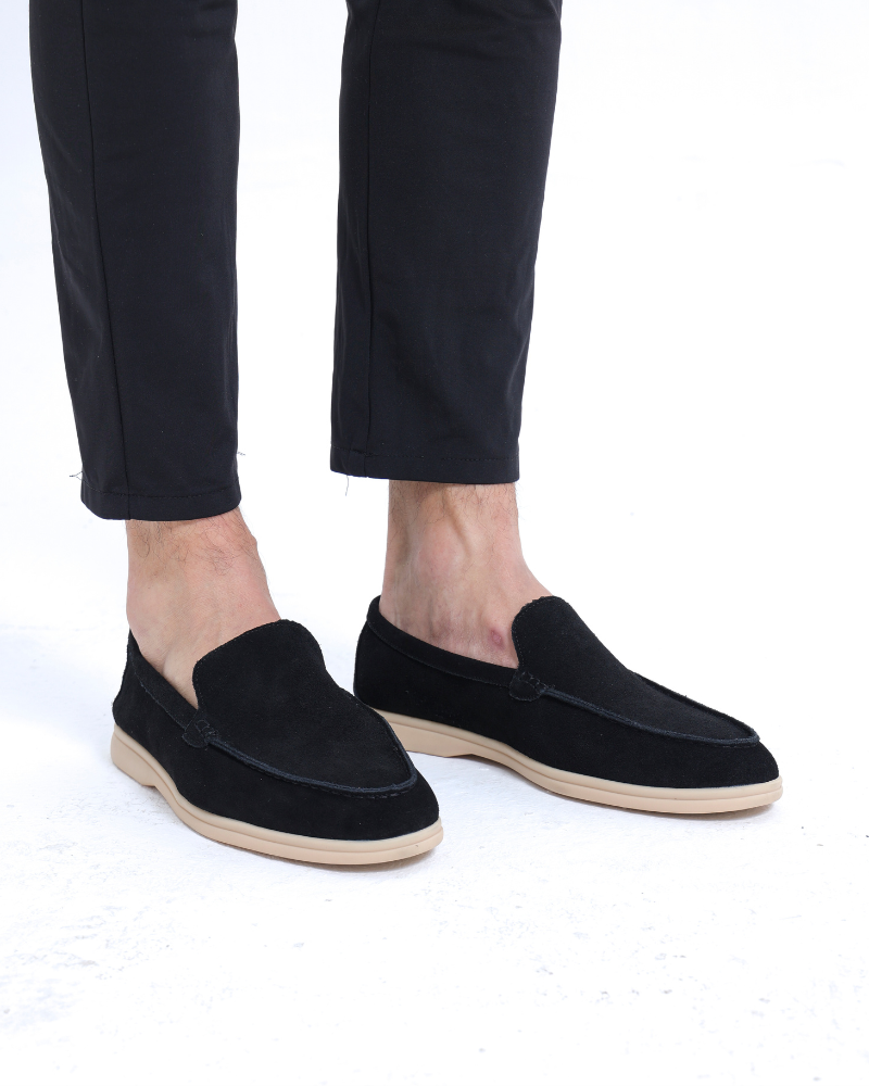 Marco | Mocassini Uomo in Camoscio Premium, Scarpe Slip-On Eleganti Old Money