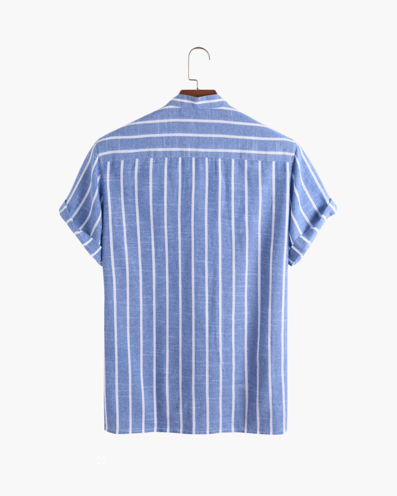 Riccardo | Polo Uomo a Righe, Maglia Polo in Cotone Stile Marinaro Old Money