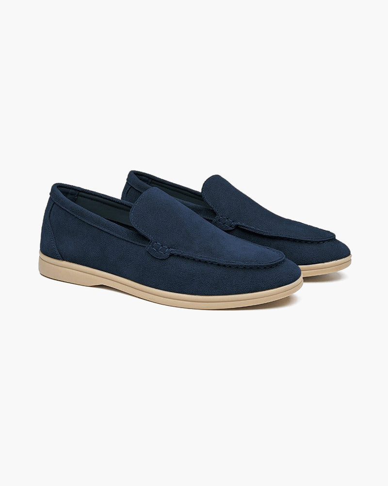 Marco | Mocassini Uomo in Camoscio Premium, Scarpe Slip-On Eleganti Old Money