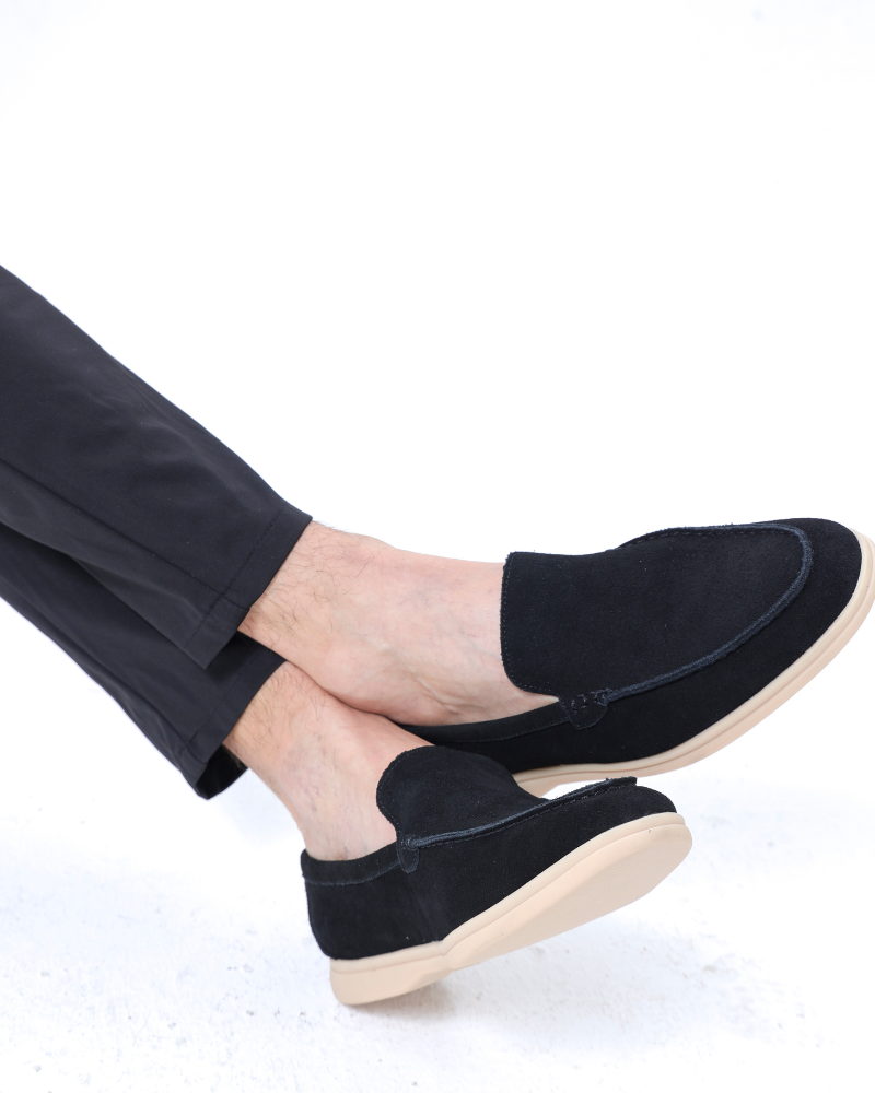 Marco | Mocassini Uomo in Camoscio Premium, Scarpe Slip-On Eleganti Old Money