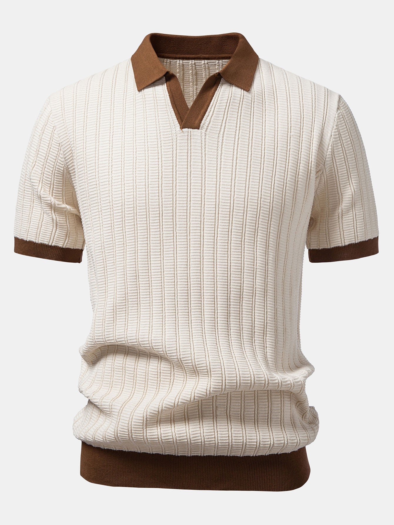 Coördinerende polo- en broekset in Old Money-stijl