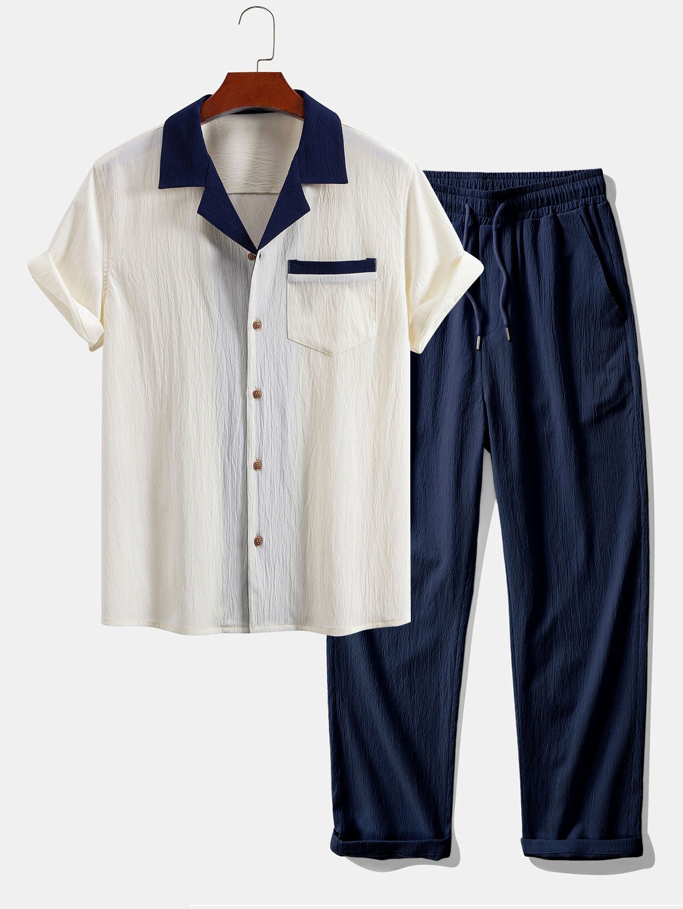 Set in Lino Camicia Sartoriale e Pantalone Old Money