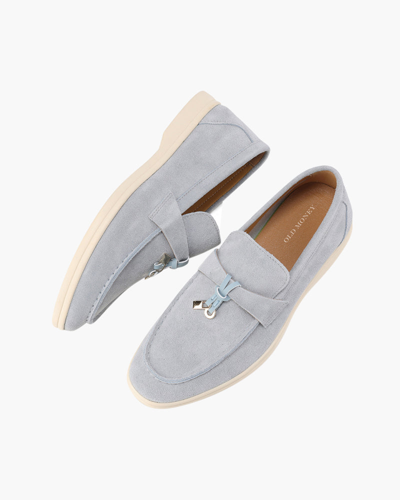 Sofia | Mocassini Donna in Camoscio, Scarpe Slip-On Eleganti Old Money