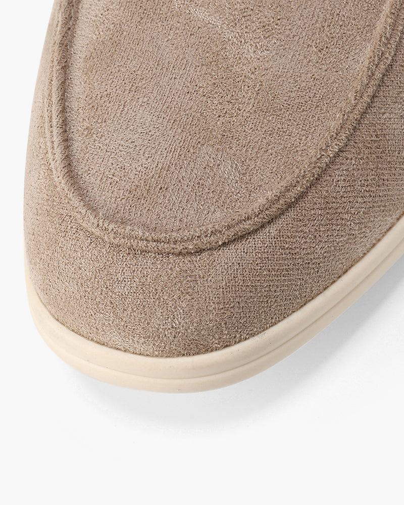Alessandro | Mocassini Uomo in Camoscio, Scarpe Slip-On Classiche Old Money