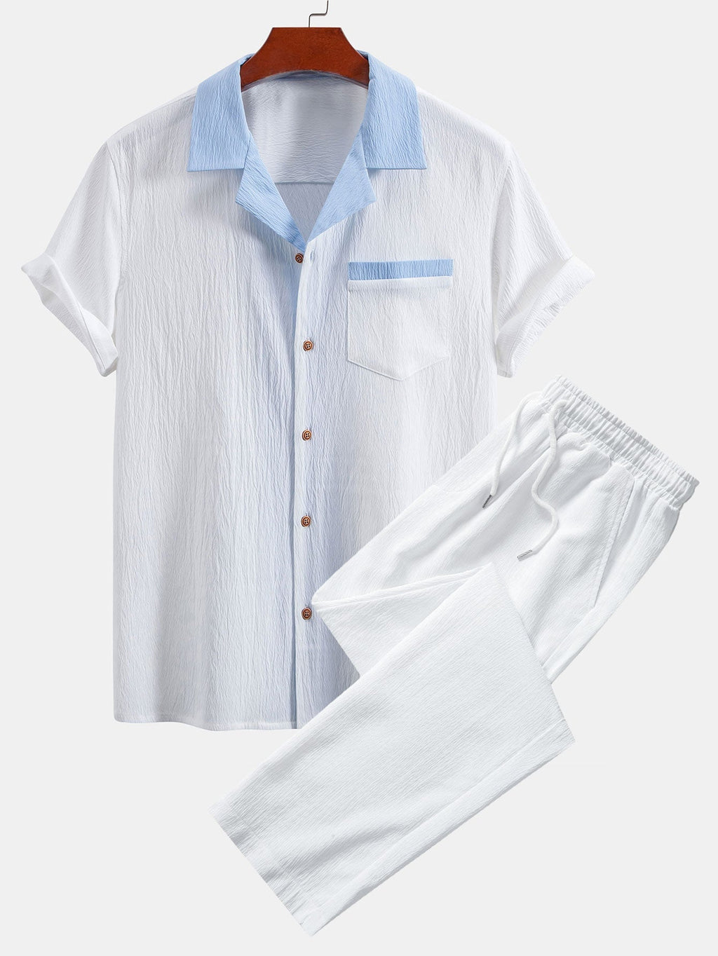 Set in Lino Camicia Sartoriale e Pantalone Old Money