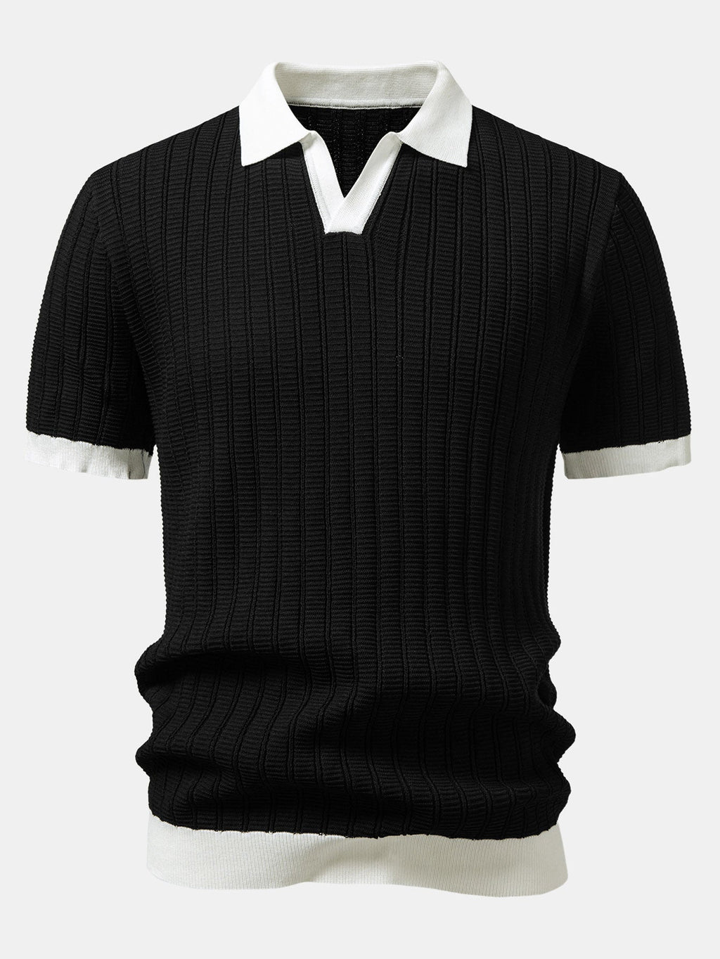 Coördinerende polo- en broekset in Old Money-stijl