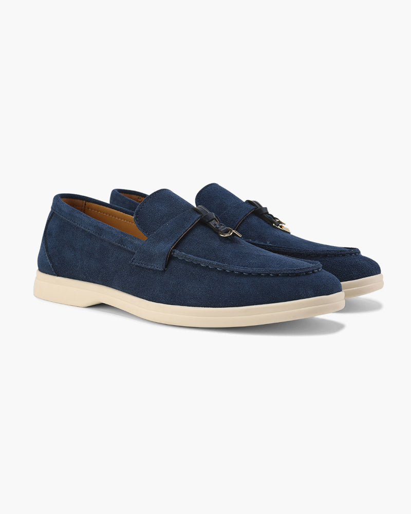 Sofia | Mocassini Donna in Camoscio, Scarpe Slip-On Eleganti Old Money