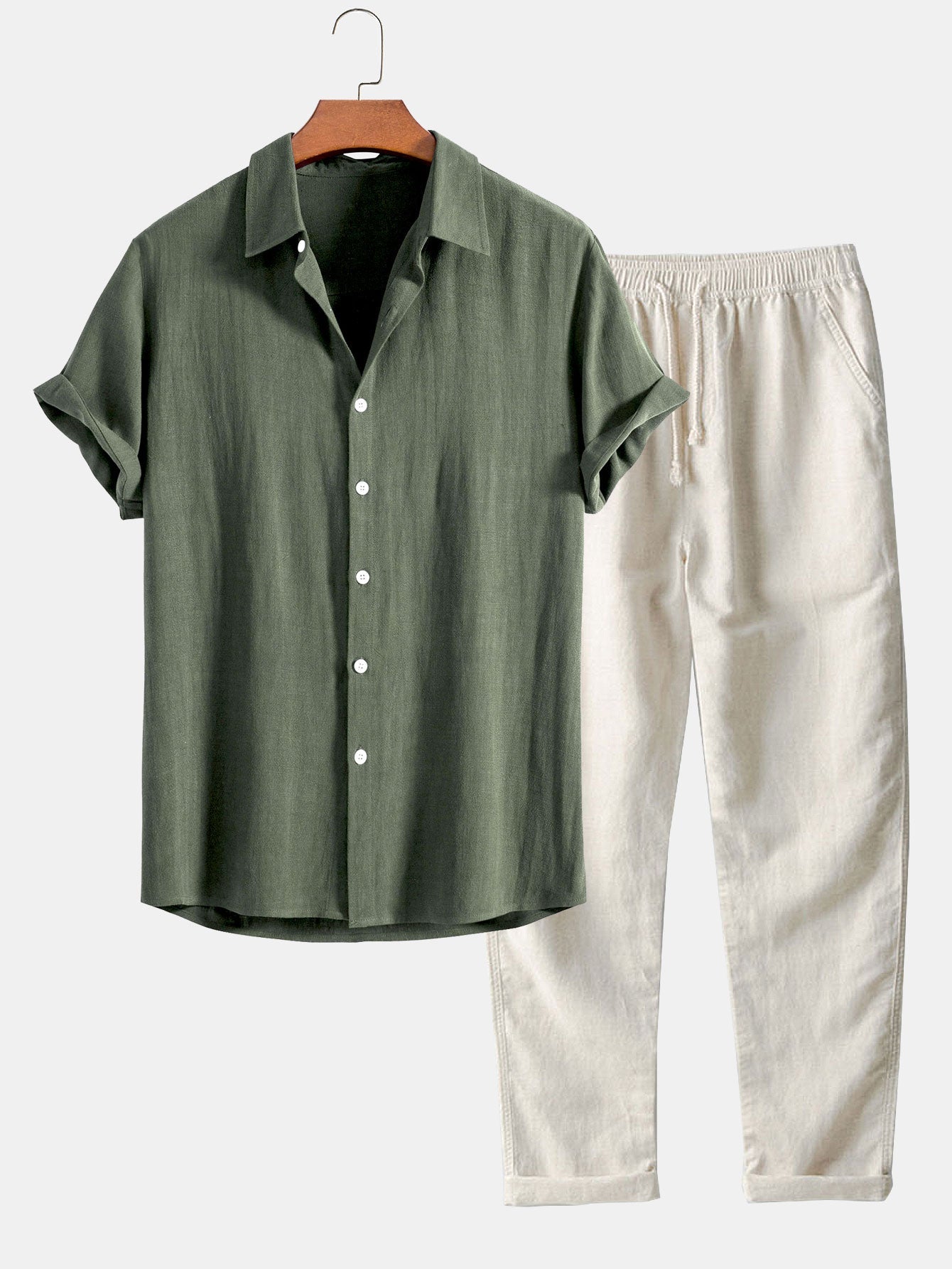 Set Estivo Camicia e Pantalone Old Money