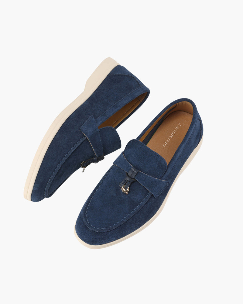 Sofia | Mocassini Donna in Camoscio, Scarpe Slip-On Eleganti Old Money