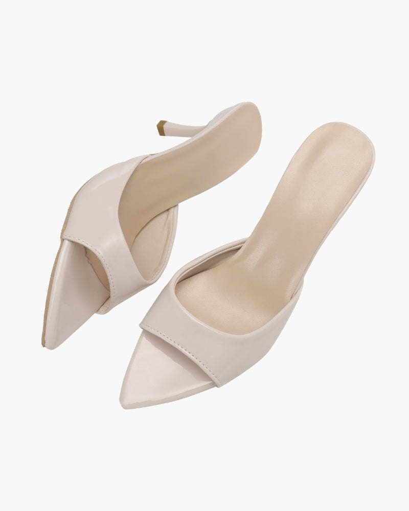 Francesca | Scarpe Donna con Tacco, Decolte Eleganti in Pelle Old Money