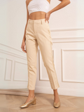 Premium Geplooide Slimfit Broek