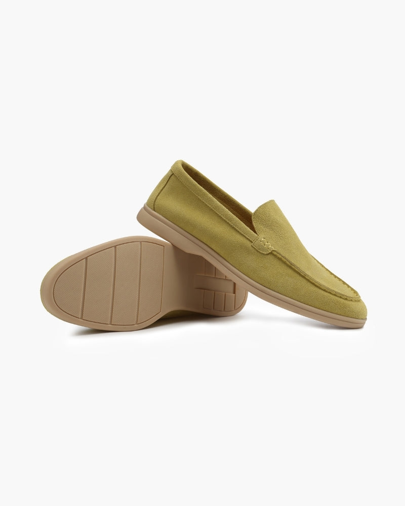 Marco | Mocassini Uomo in Camoscio Premium, Scarpe Slip-On Eleganti Old Money