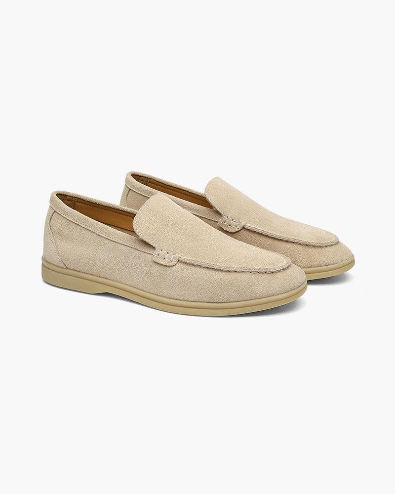 Marco | Mocassini Uomo in Camoscio Premium, Scarpe Slip-On Eleganti Old Money