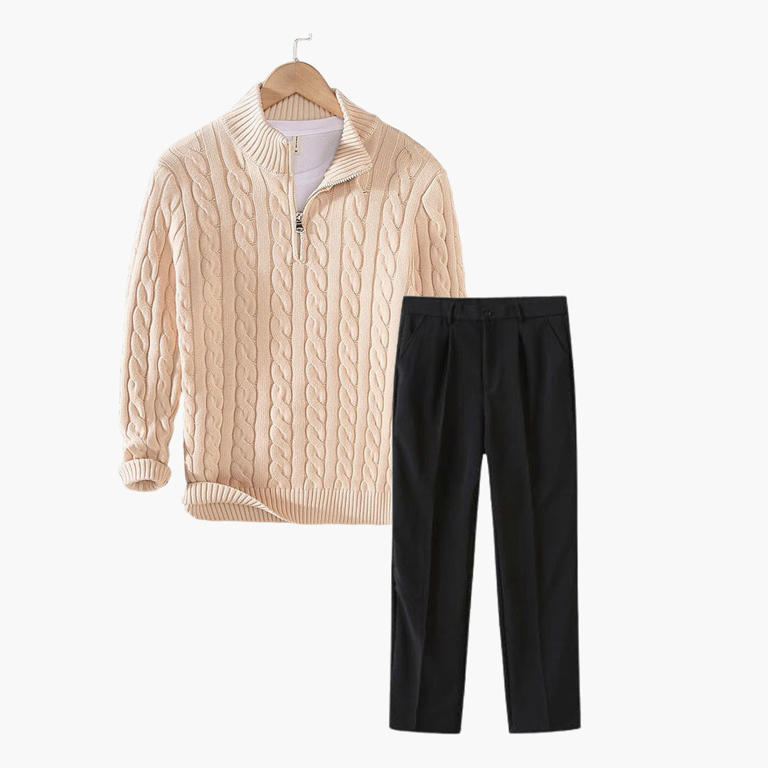 Set Serale Blazer e Pantalone Elegante Old Money