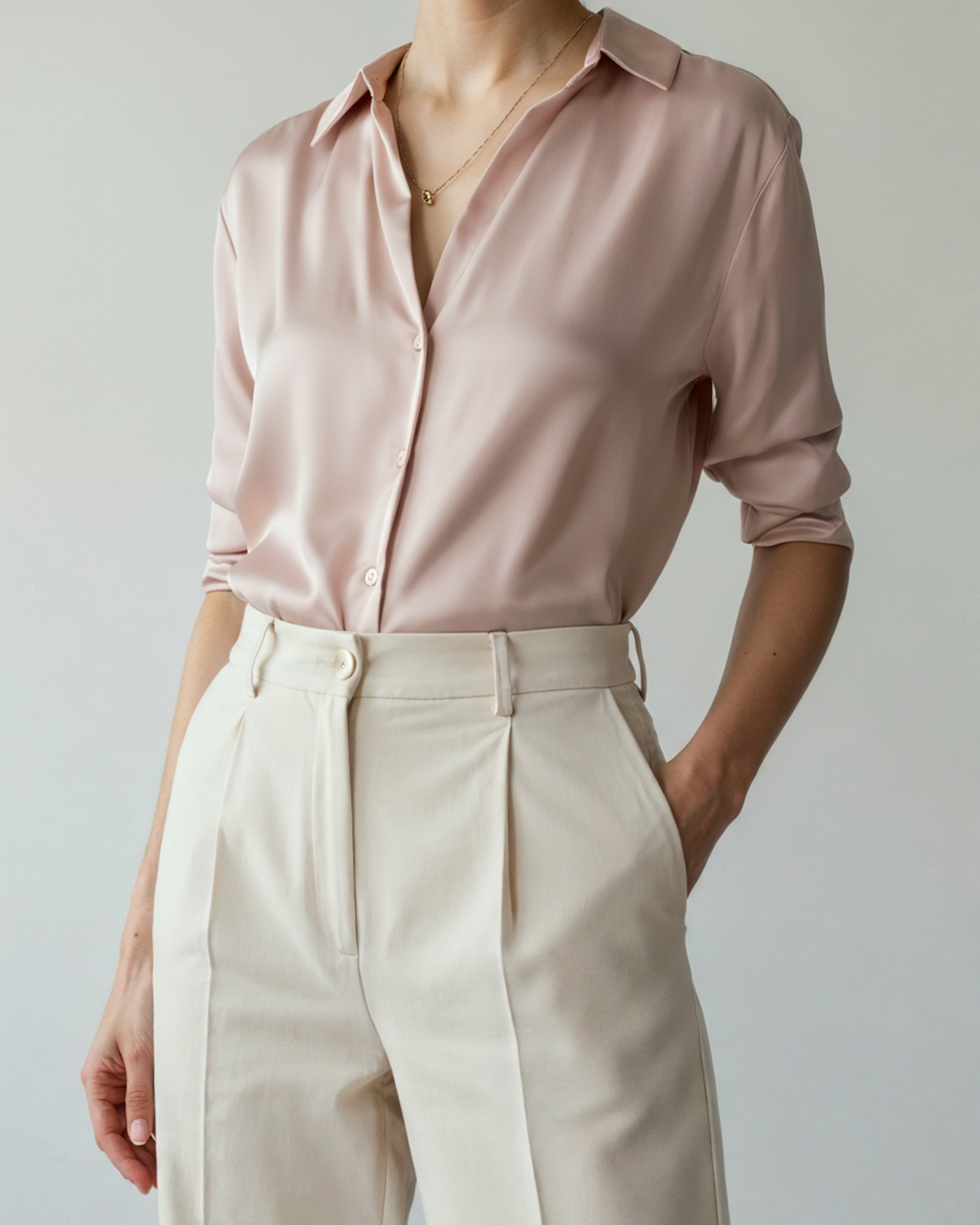 Isabella | Camicia Donna in Lino, Camicia Classica Elegante Traspirante Old Money