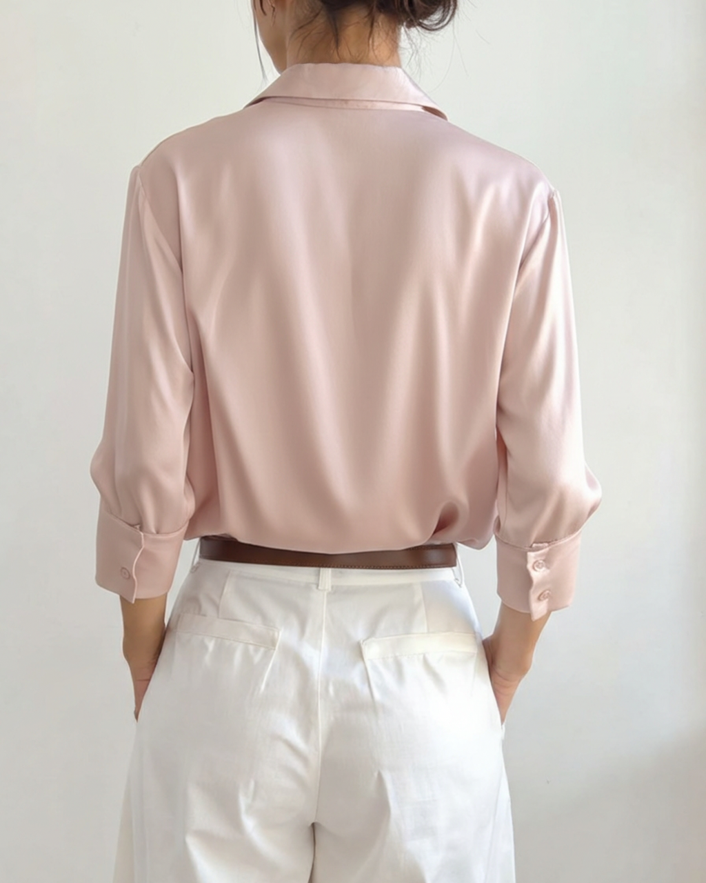 Isabella | Camicia Donna in Lino, Camicia Classica Elegante Traspirante Old Money