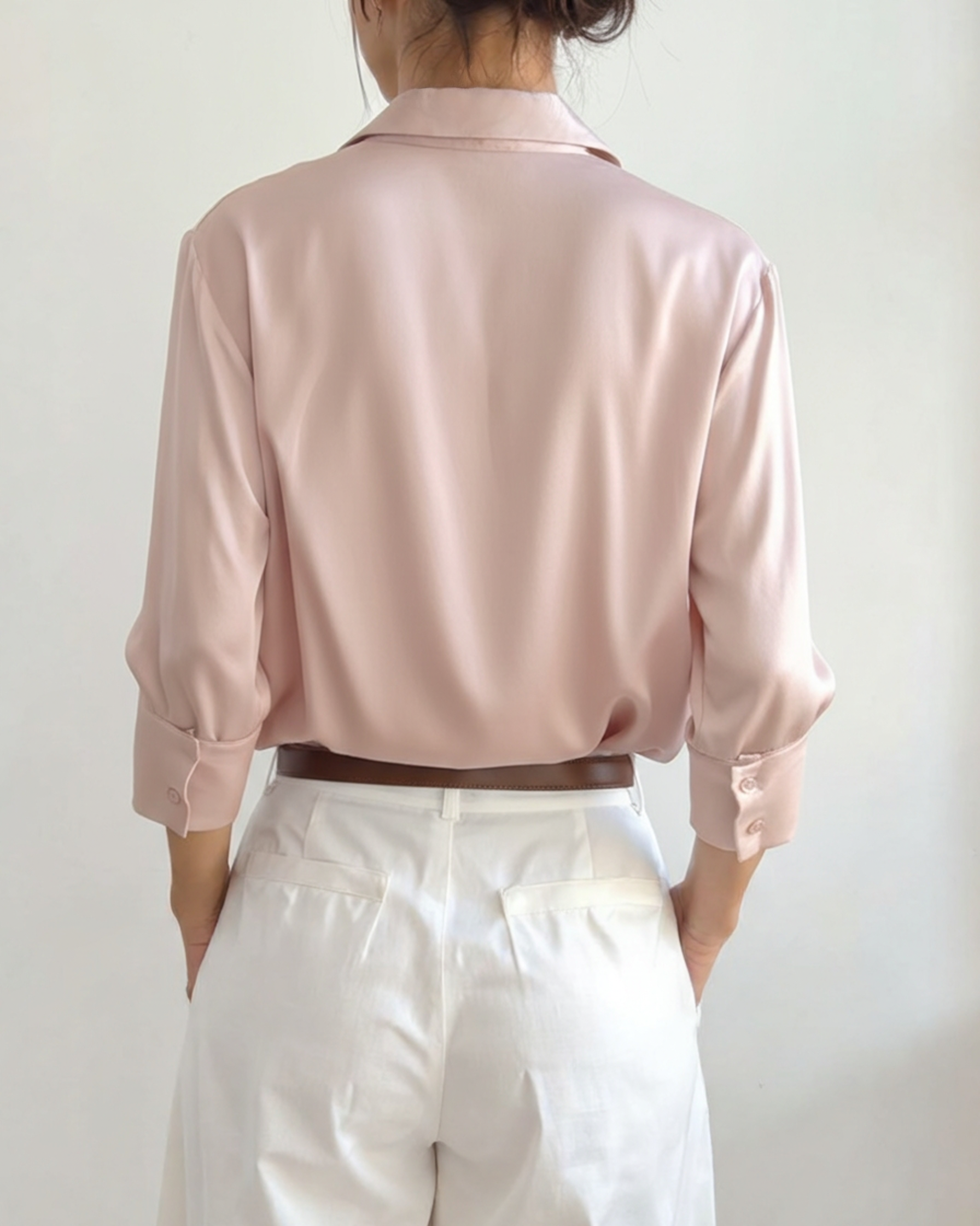 Isabella | Camicia Donna in Lino, Camicia Classica Elegante Traspirante Old Money
