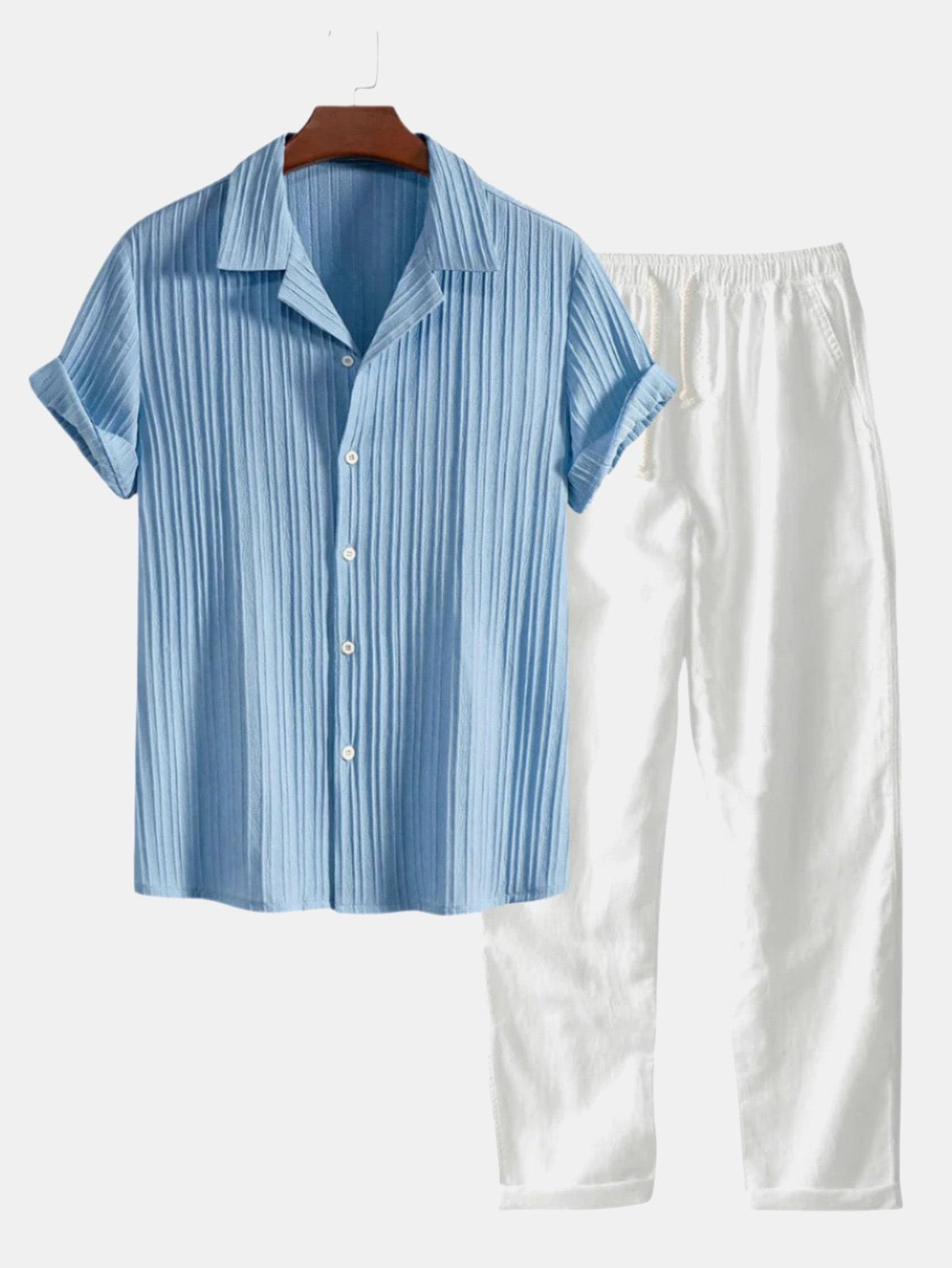 Set Polo e Shorts Coordinati Old Money