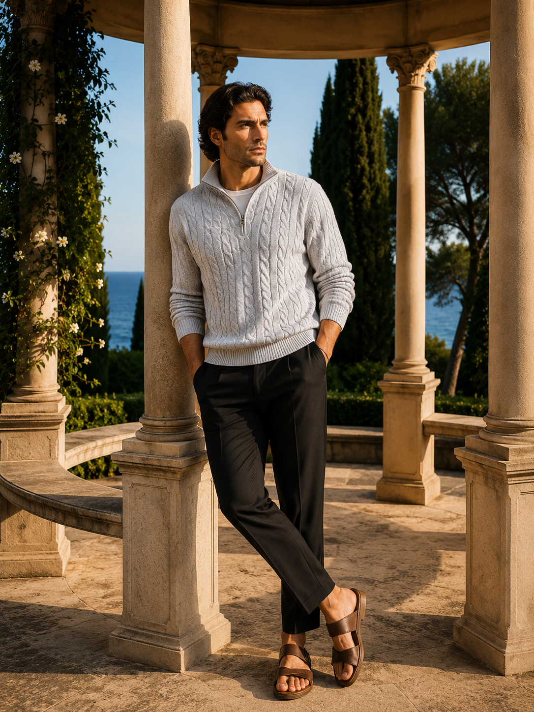 Set Primaverile Blazer e Pantalone Urbano Old Money