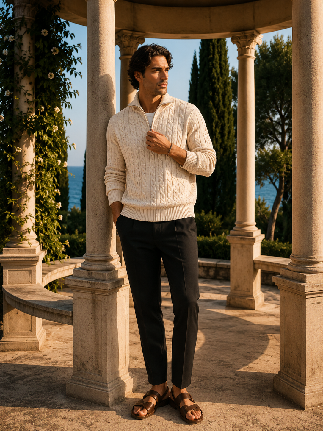 Set Serale Blazer e Pantalone Elegante Old Money