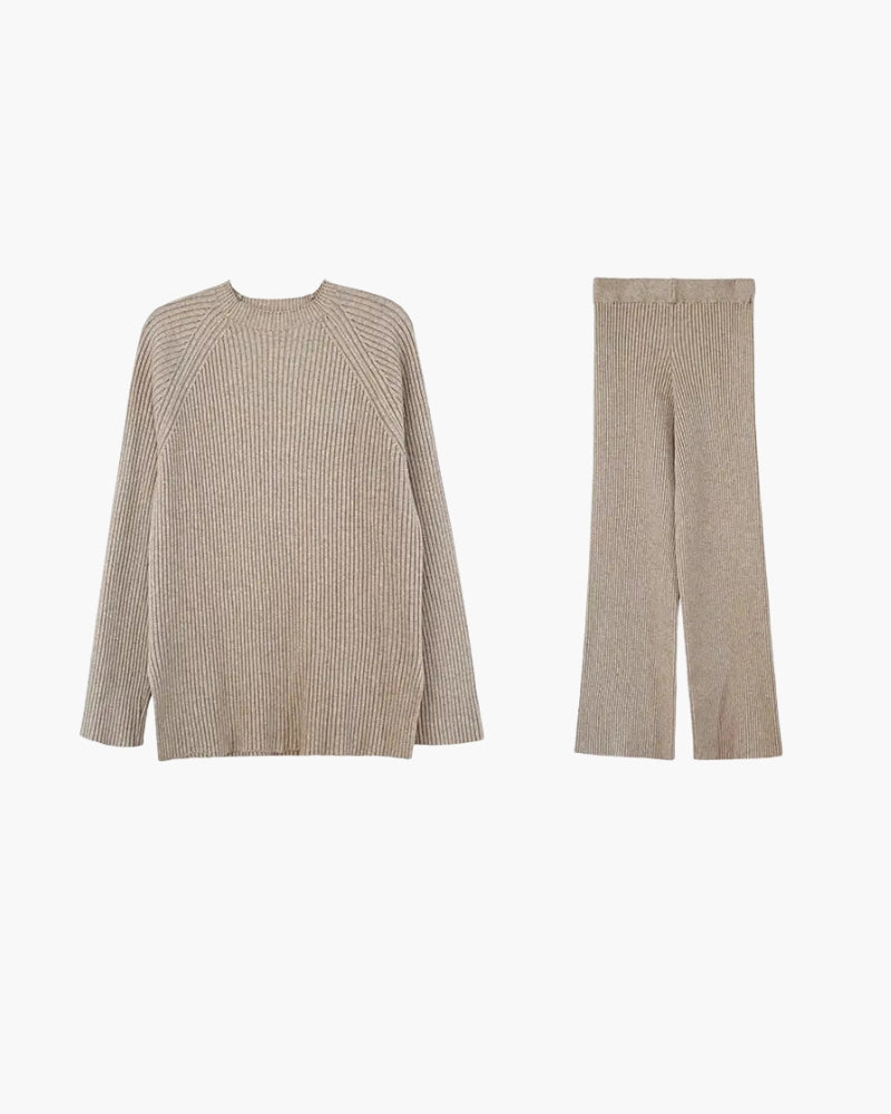 Beatrice | Completo Donna Due Pezzi, Set Loungewear Premium Morbido Old Money