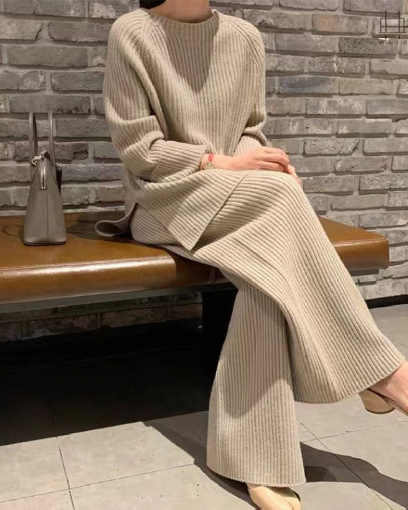 Beatrice | Completo Donna Due Pezzi, Set Loungewear Premium Morbido Old Money