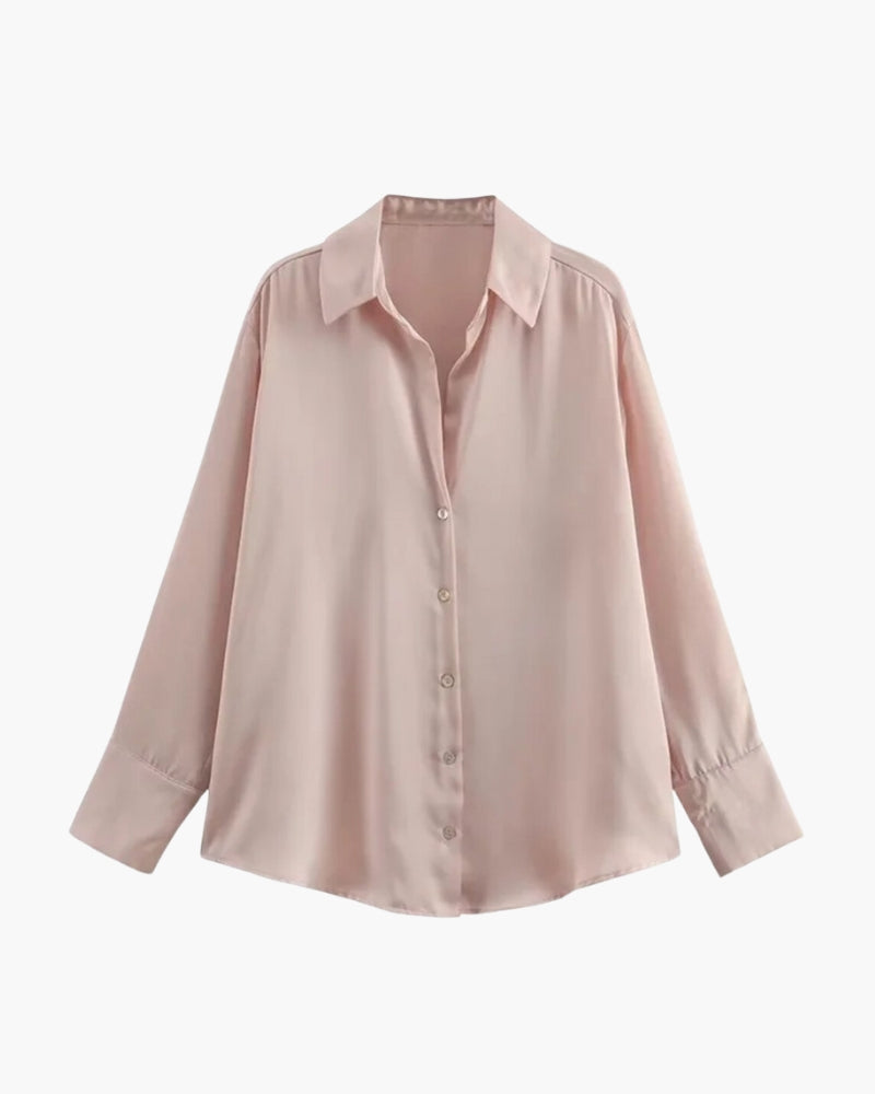Isabella | Camicia Donna in Lino, Camicia Classica Elegante Traspirante Old Money