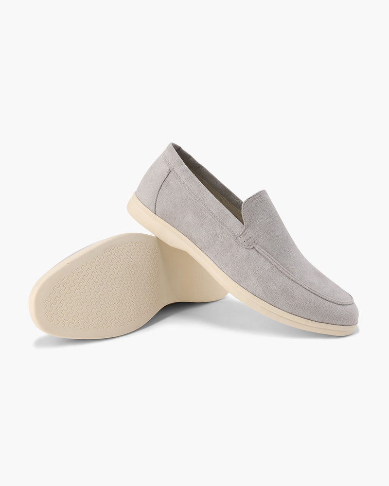 Alessandro | Mocassini Uomo in Camoscio, Scarpe Slip-On Classiche Old Money