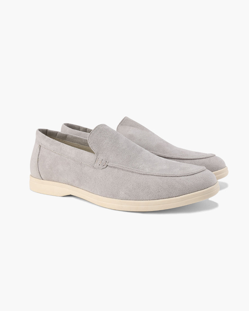 Alessandro | Mocassini Uomo in Camoscio, Scarpe Slip-On Classiche Old Money