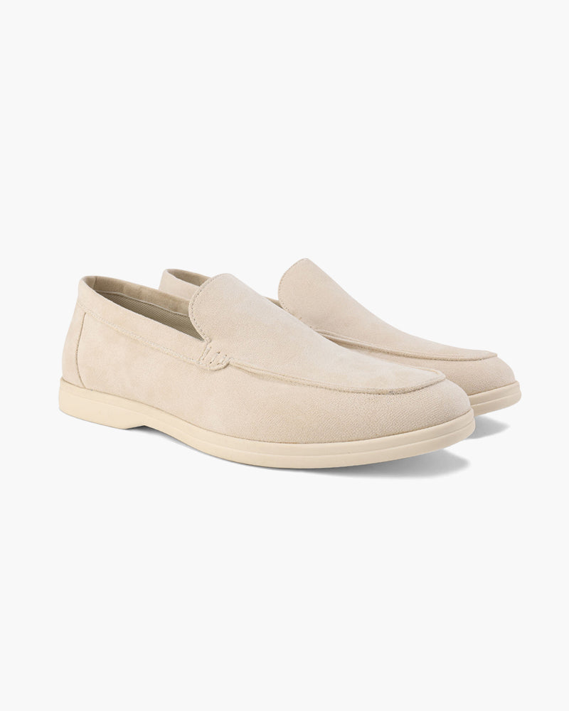 Alessandro | Mocassini Uomo in Camoscio, Scarpe Slip-On Classiche Old Money