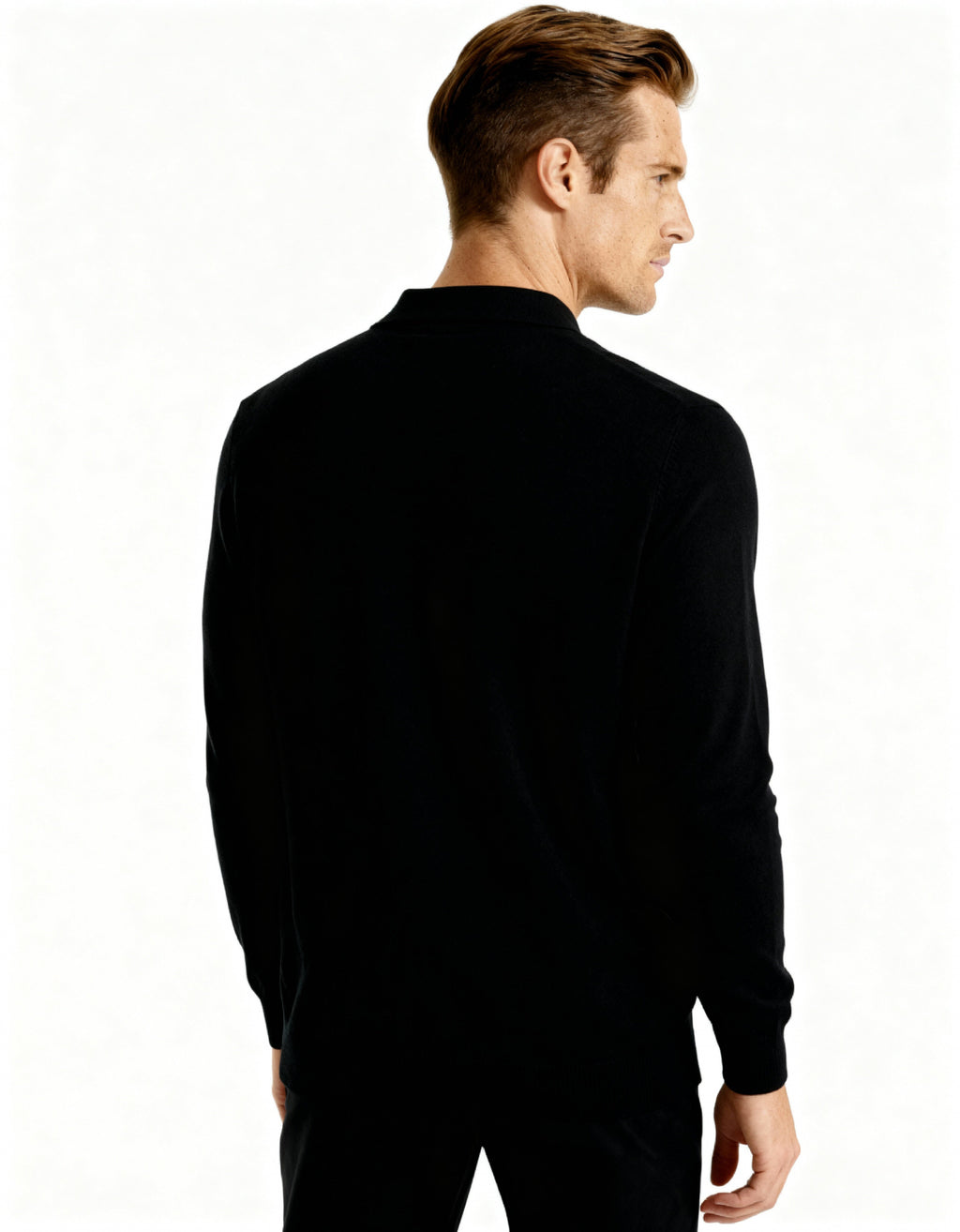 Emanuele | Polo Uomo in 100% Cashmere, Maglia Polo Premium Morbida Old Money