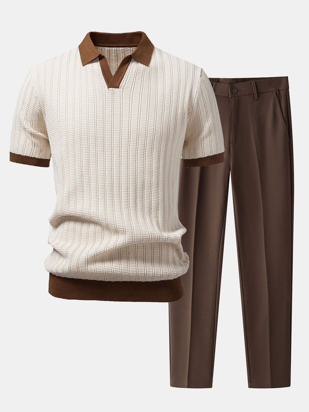 Set Polo e Pantalone Coordinato Old Money