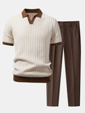 Set Polo e Pantalone Coordinato Old Money