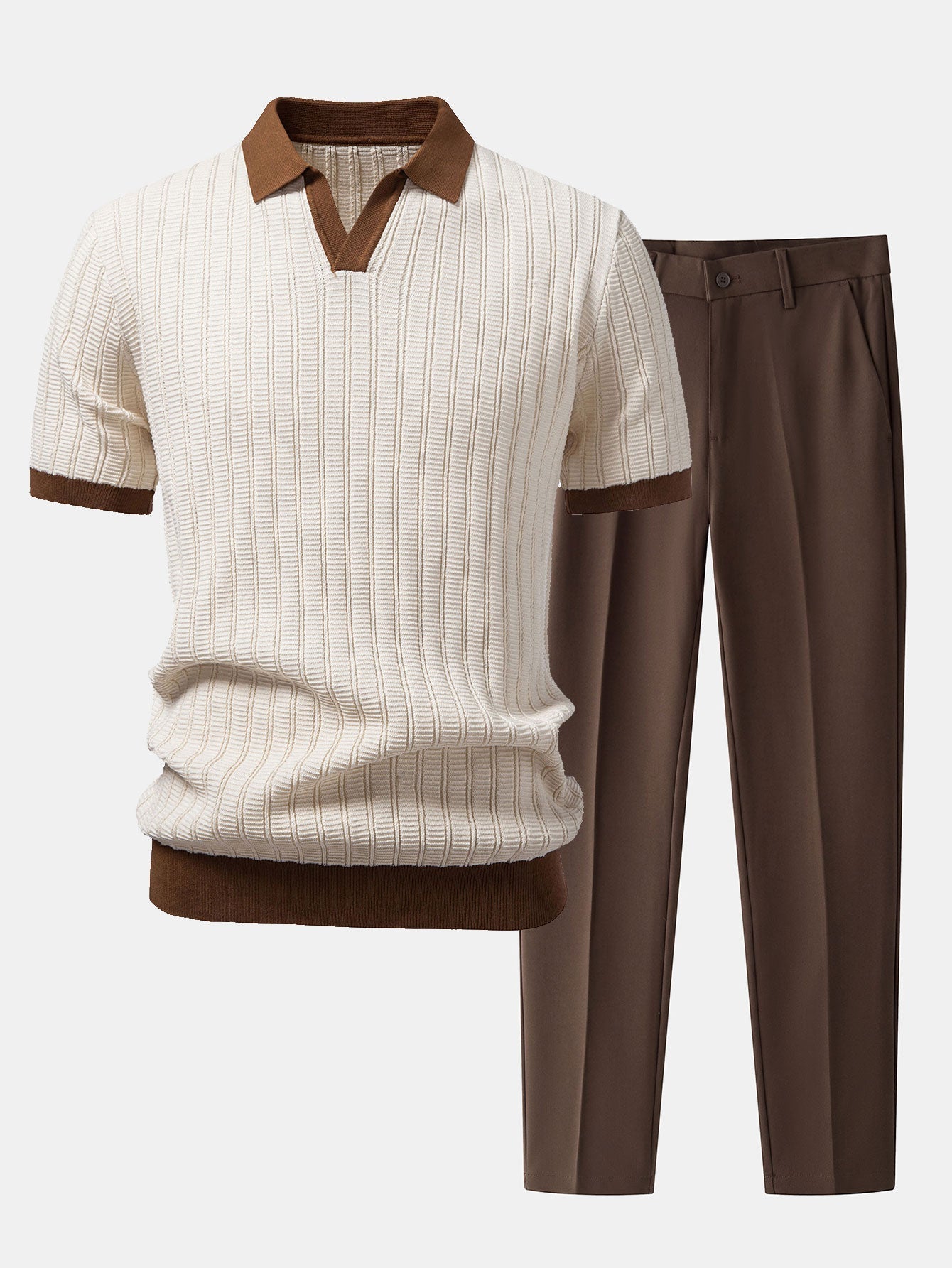 Set Polo e Pantalone Coordinato Old Money