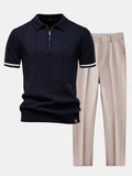 Set Polo e Pantalone Sartoriale Old Money
