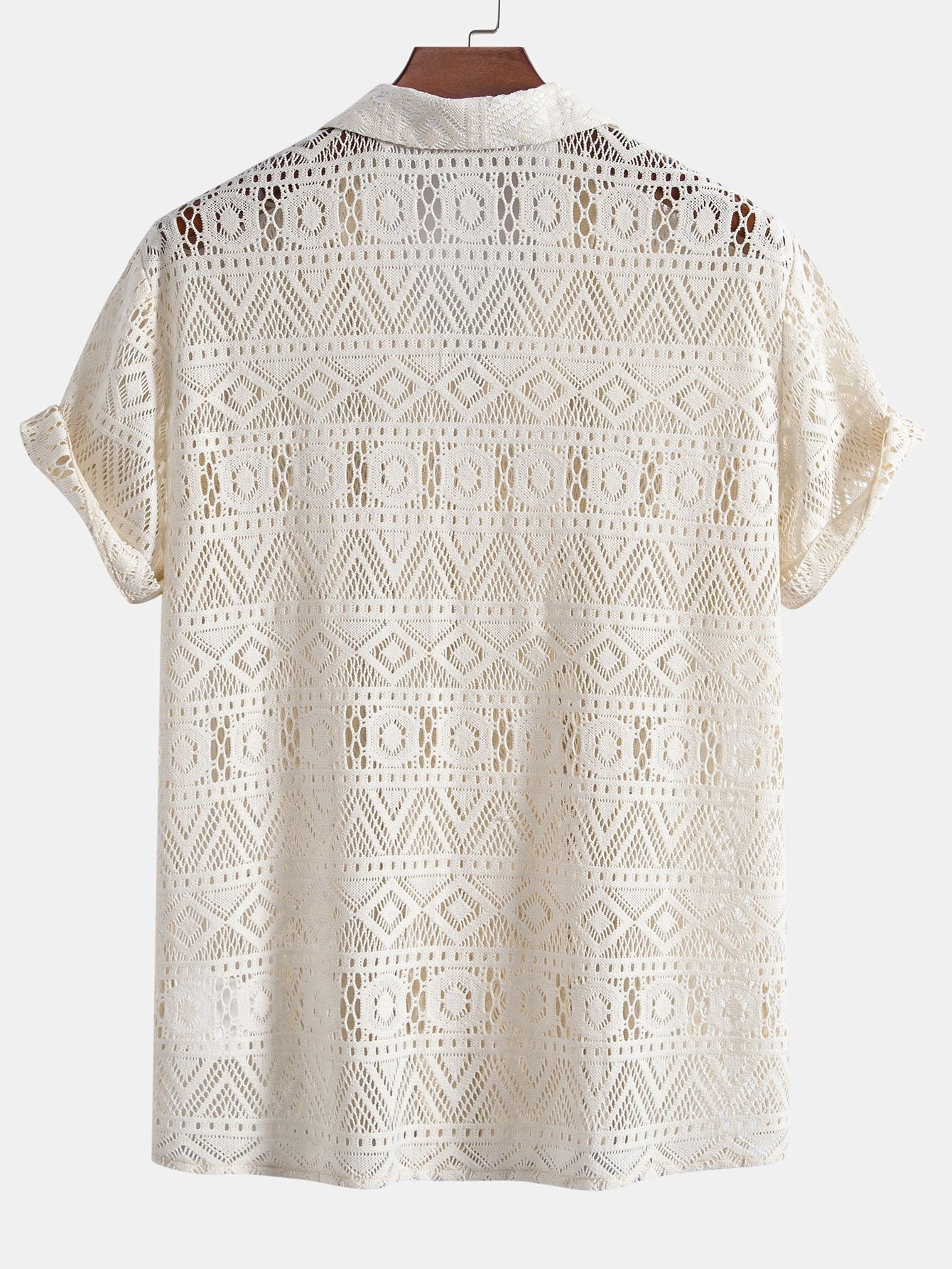 Set Camicia en Shorts met Old Money Print