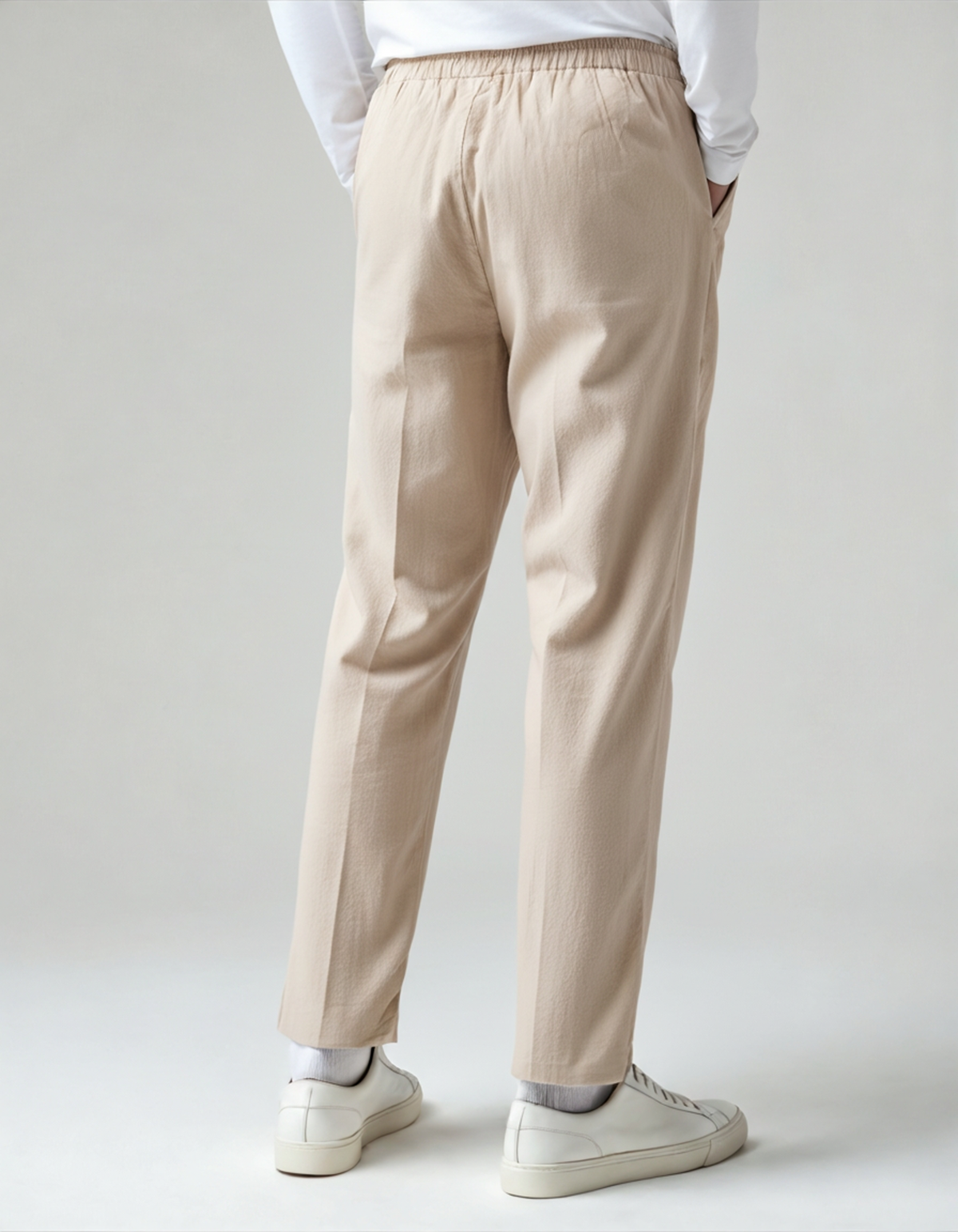 Davide | Pantaloni Uomo in Lino, Pantaloni Estivi Leggeri Old Money