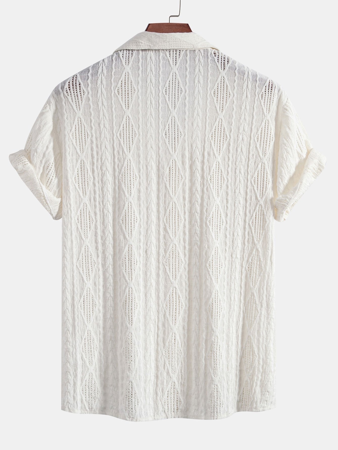 Set blouse en pantalon in warme old money-tinten
