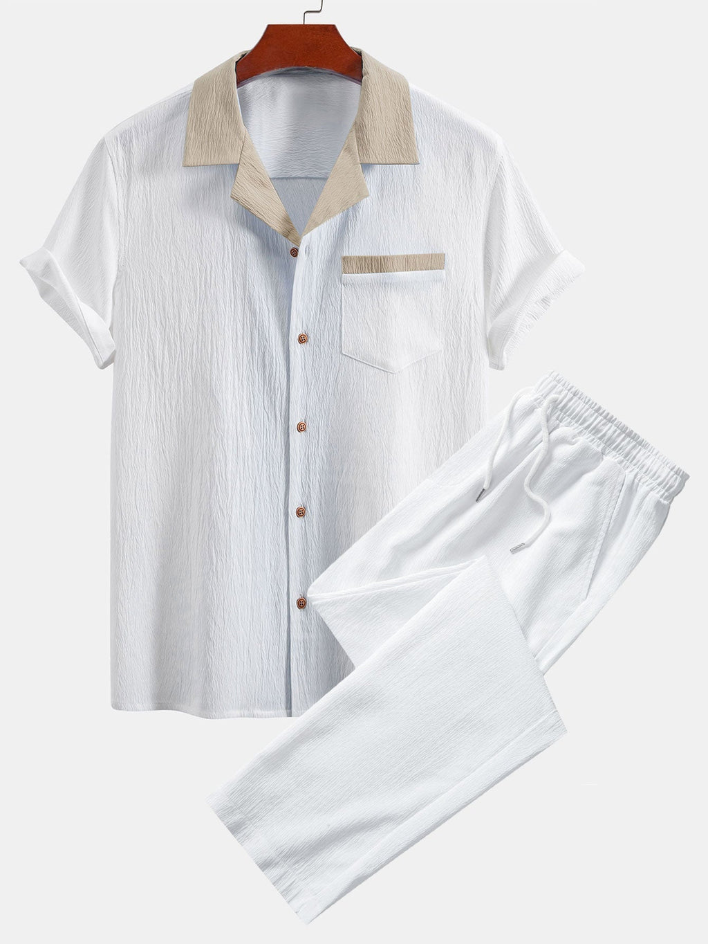 Set in Lino Camicia Sartoriale e Pantalone Old Money