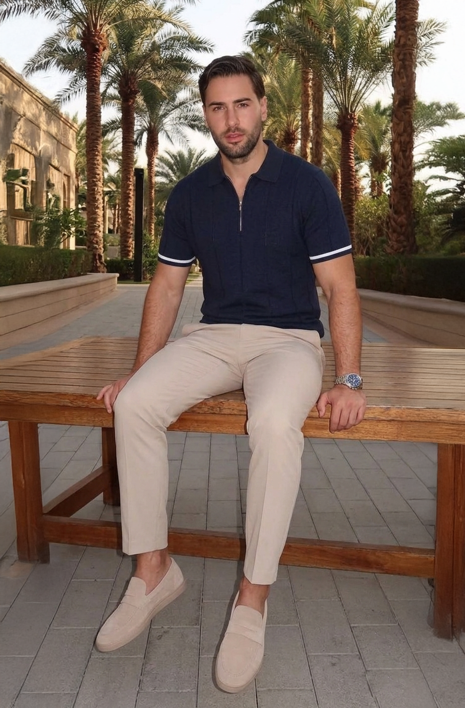 Set Polo e Pantalone Sartoriale Old Money