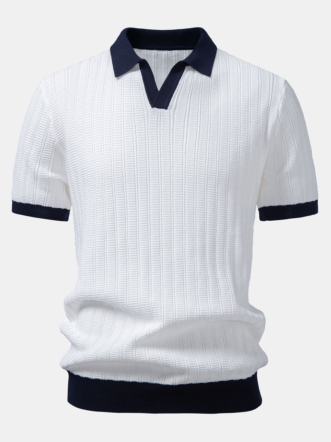 Coördinerende polo- en broekset in Old Money-stijl