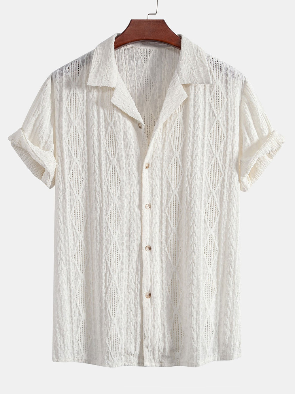 Set blouse en pantalon in warme old money-tinten