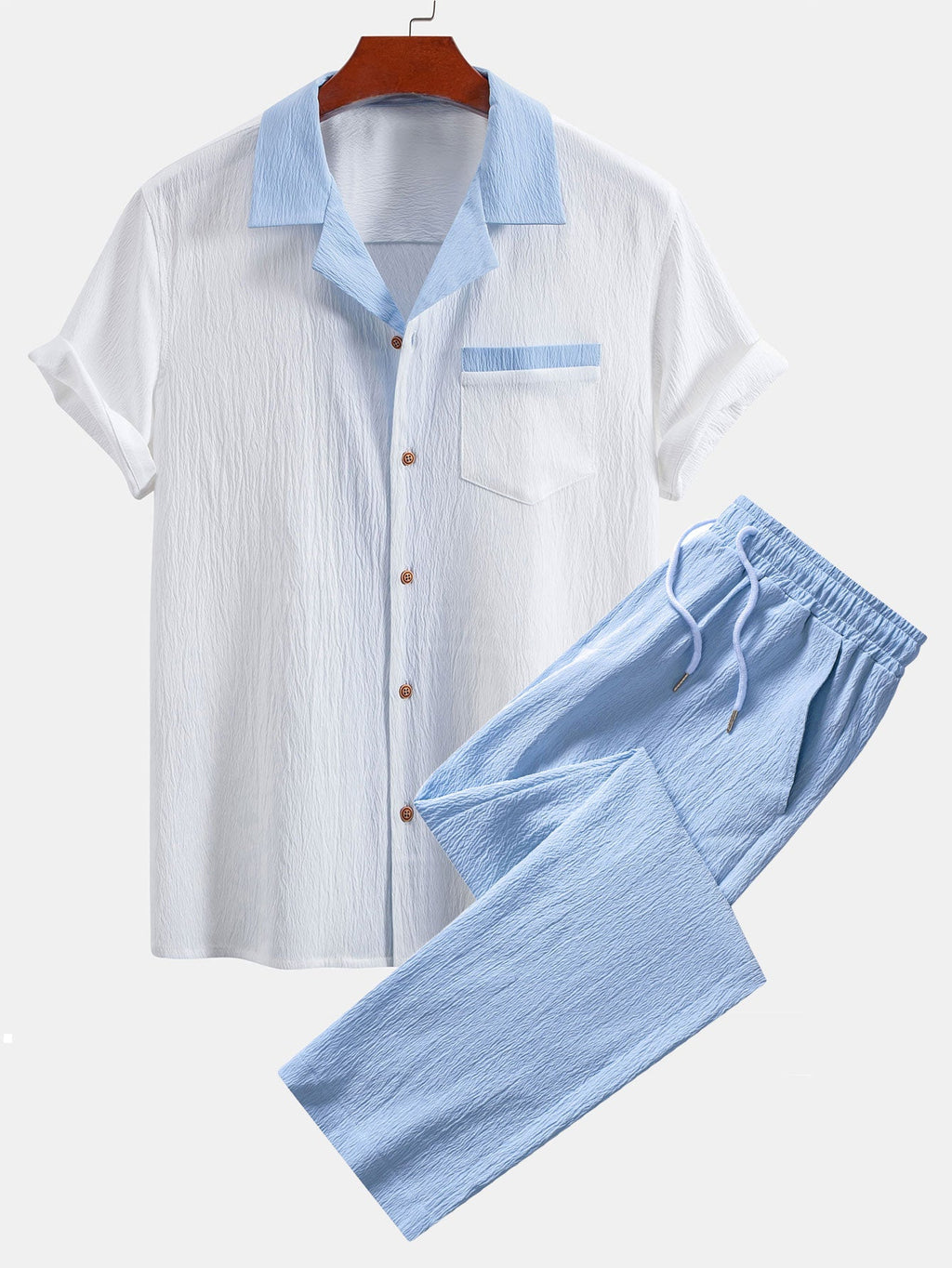 Set in Lino Camicia Sartoriale e Pantalone Old Money